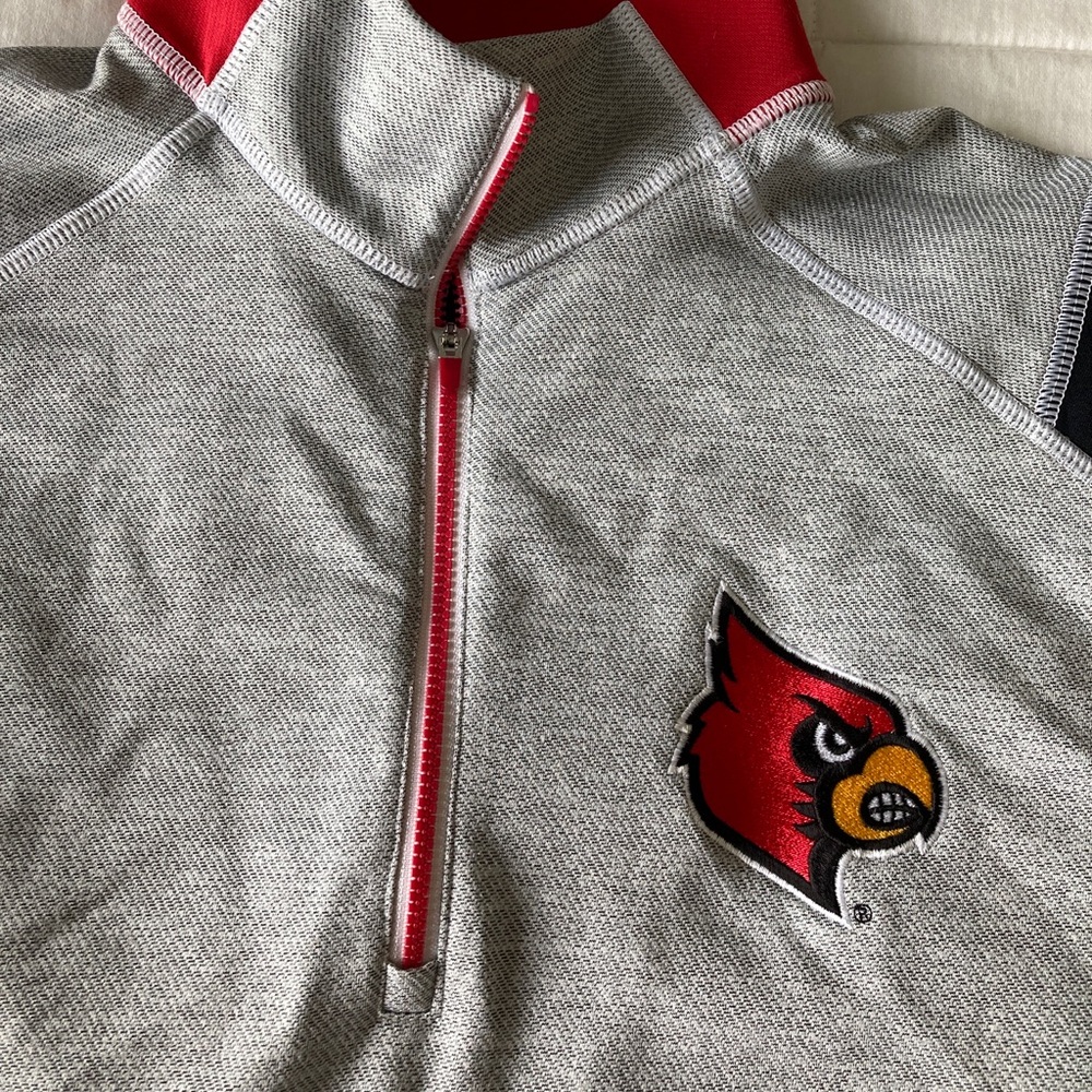 Louisville Cardinals Quarter Zip Pullover